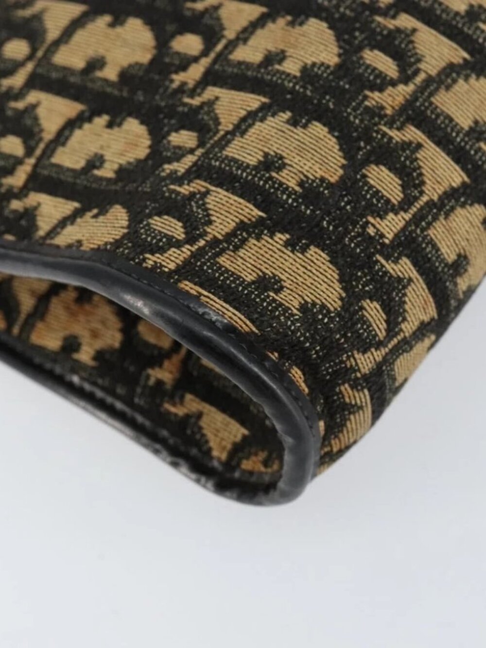 Christian Dior Trotter Canvas Shoulder Bag Navy Auth - Picture 13 of 16